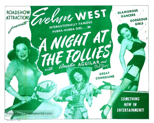 A Night at the Follies - Movie Poster