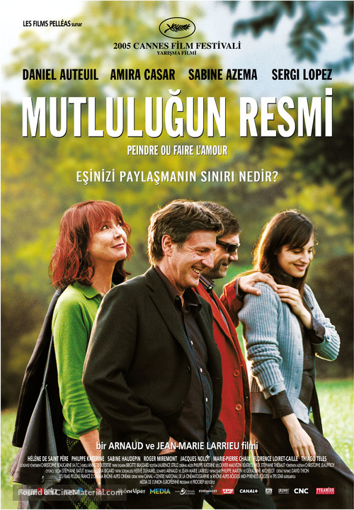 Peindre ou faire l&#039;amour - Turkish Movie Poster