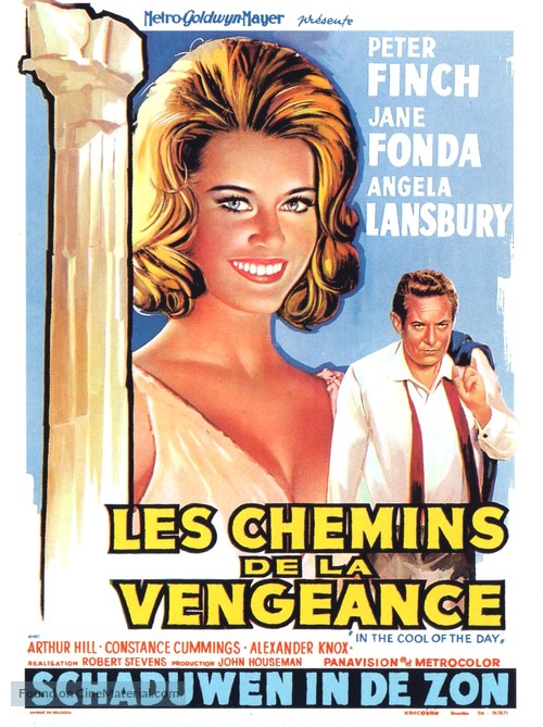 In the Cool of the Day - Belgian Movie Poster