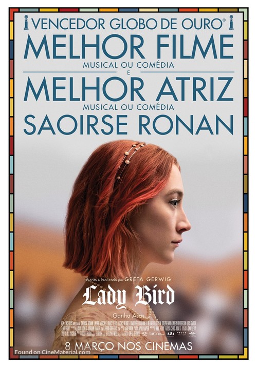 Lady Bird - Portuguese Movie Poster