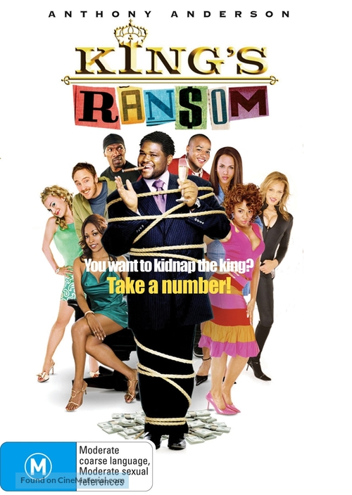King&#039;s Ransom - Australian DVD movie cover