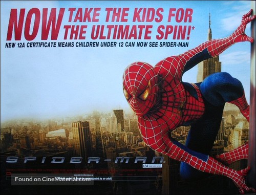 Spider-Man - British Movie Poster
