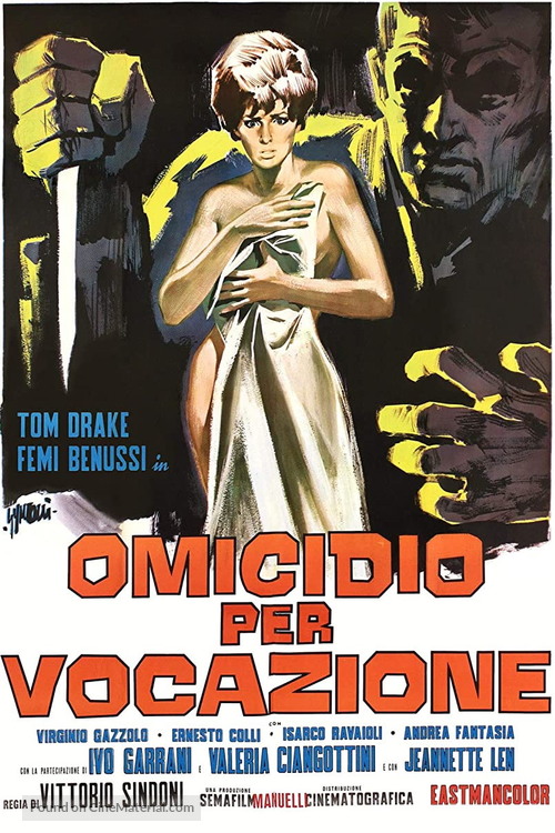 Omicidio per vocazione - Italian Movie Cover