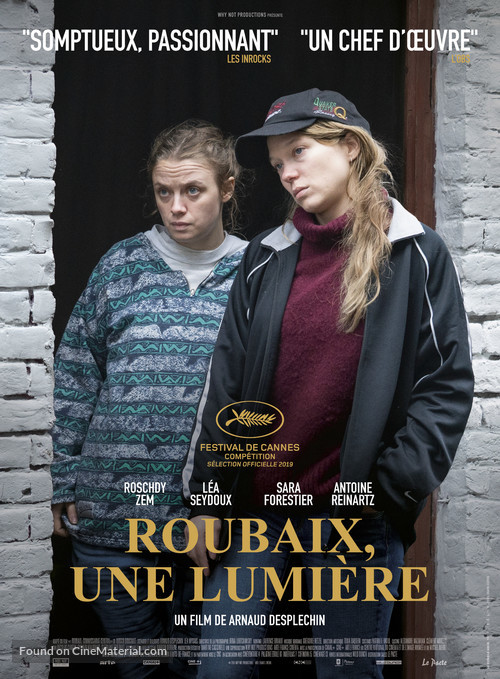 Roubaix, une lumi&egrave;re - French Movie Poster