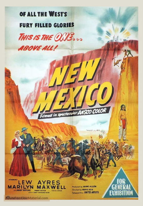 New Mexico - Australian Movie Poster