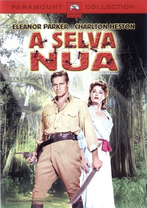 The Naked Jungle - Brazilian Movie Cover