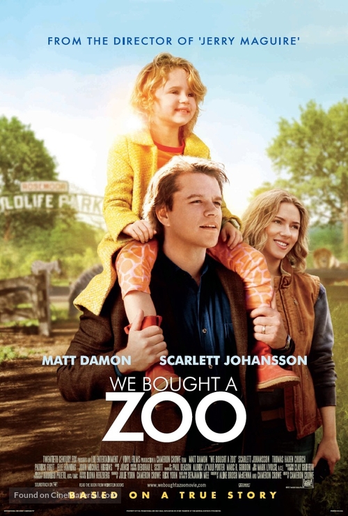 We Bought a Zoo - Theatrical movie poster