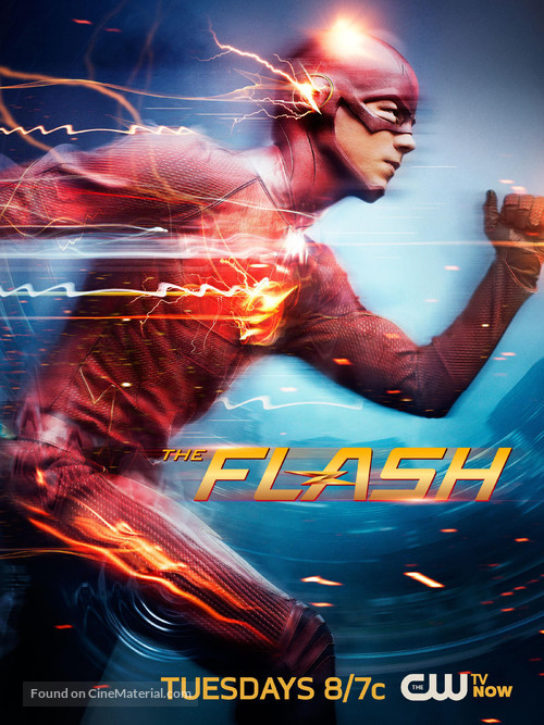 The Flash Textless Poster