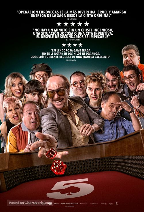 Torrente V: Misi&oacute;n Eurovegas - Spanish Movie Poster