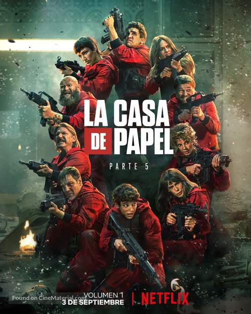 &quot;La casa de papel&quot; - Spanish Movie Poster