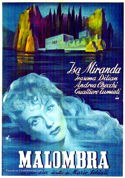 Malombra - Italian Movie Poster