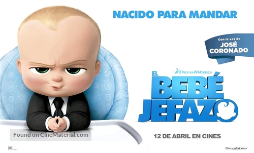 The Boss Baby - Spanish Movie Poster