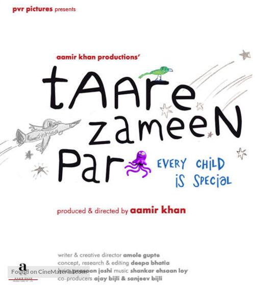 Taare Zameen Par - Indian Movie Poster