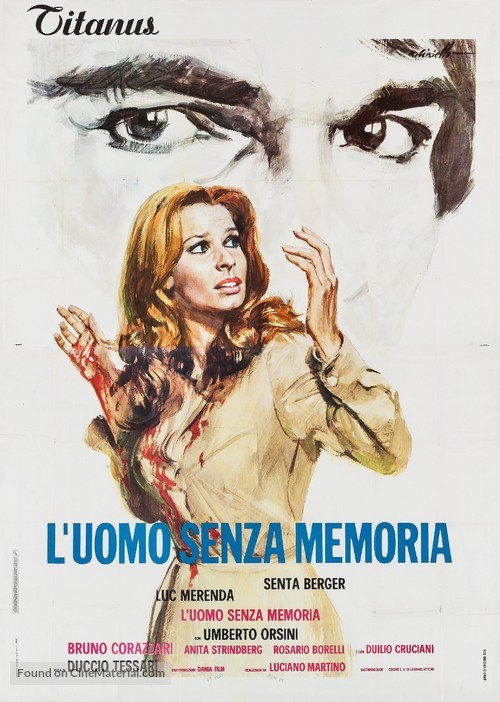 L&#039;uomo senza memoria - Italian Movie Poster