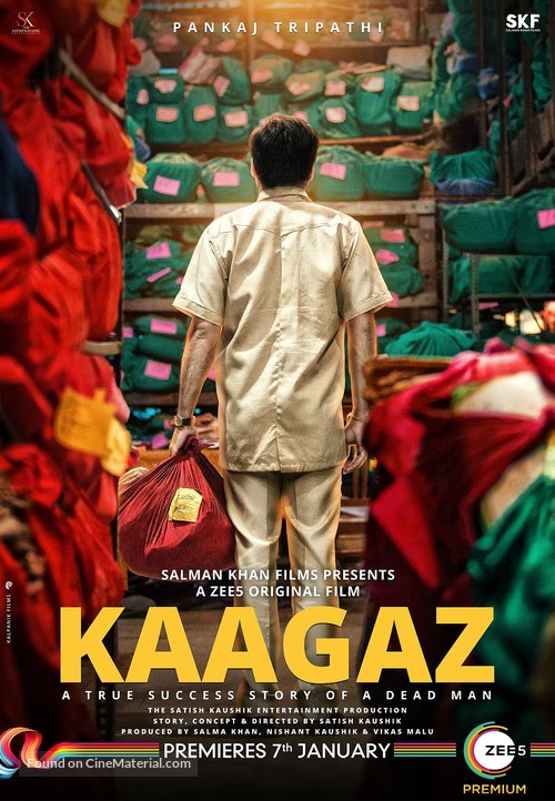 Kaagaz - Indian Movie Poster