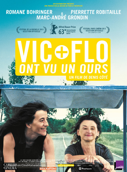 Vic et Flo ont vu un ours - French Movie Poster