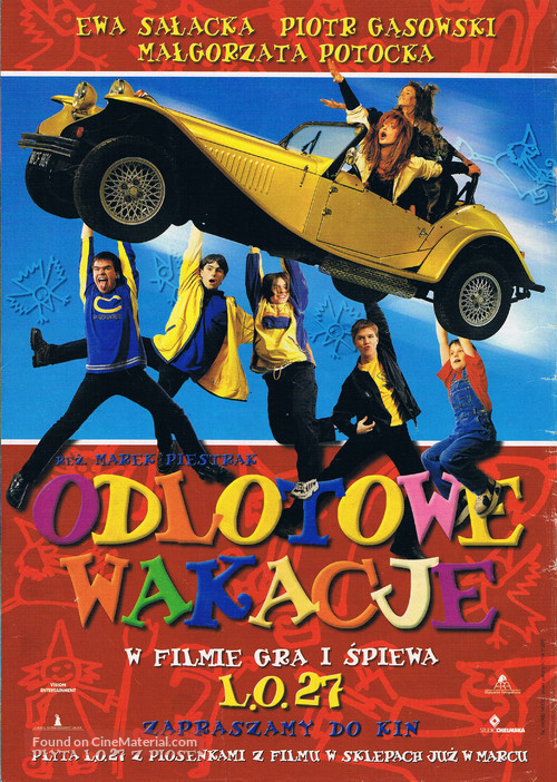 Odlotowe wakacje - Polish Movie Poster