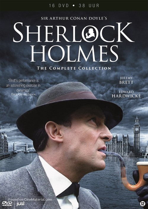 &quot;The Memoirs of Sherlock Holmes&quot; - Dutch DVD movie cover