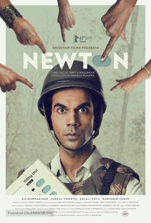 Newton - Indian Movie Poster