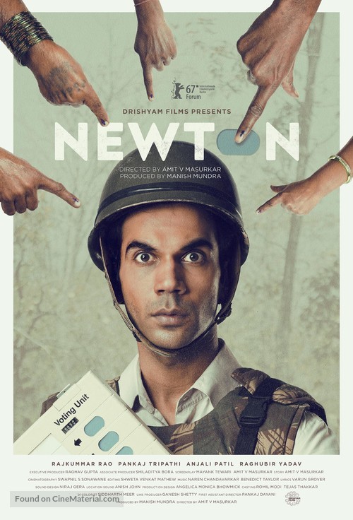 Newton - Indian Movie Poster