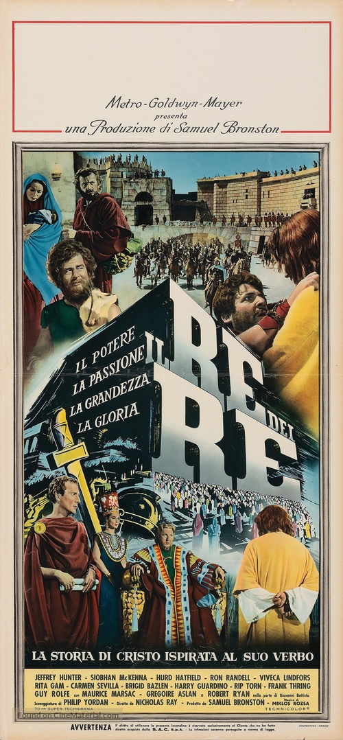 King of Kings - Italian Movie Poster