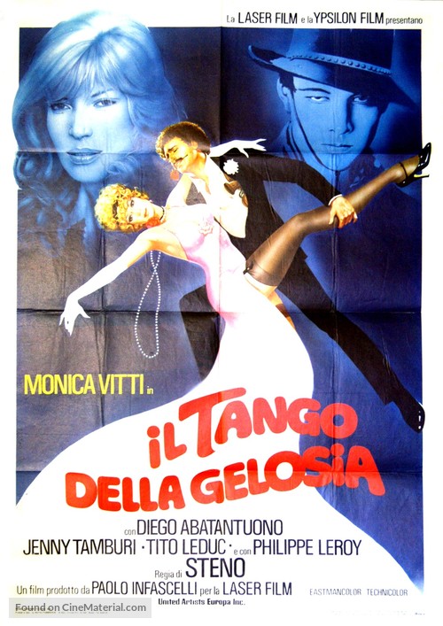 Il tango della gelosia - Italian Movie Poster