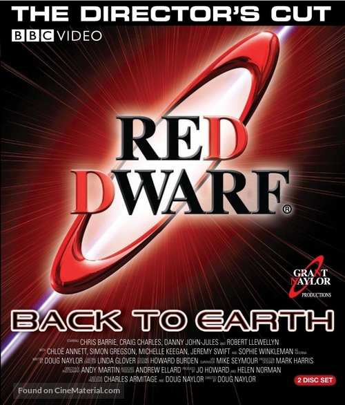 &quot;Red Dwarf&quot; - Blu-Ray movie cover