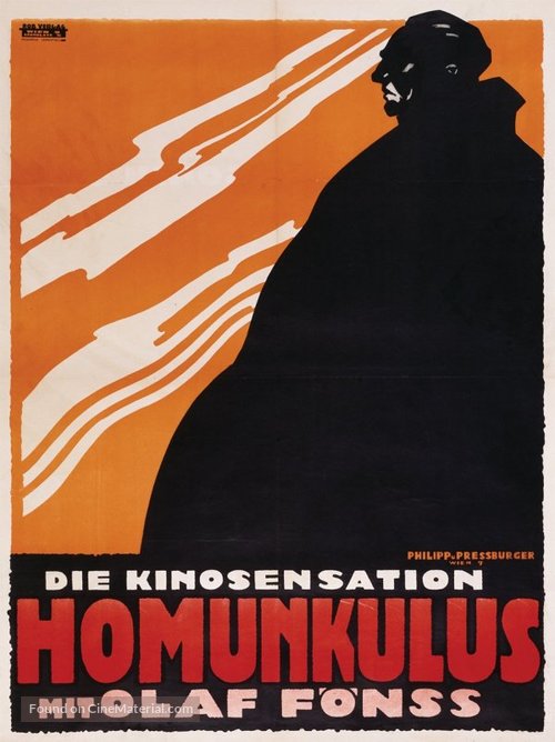 Homunculus, 1. Teil - German Movie Poster