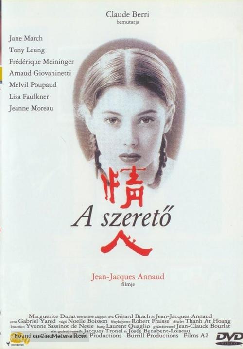 L&#039;amant - Hungarian Movie Cover