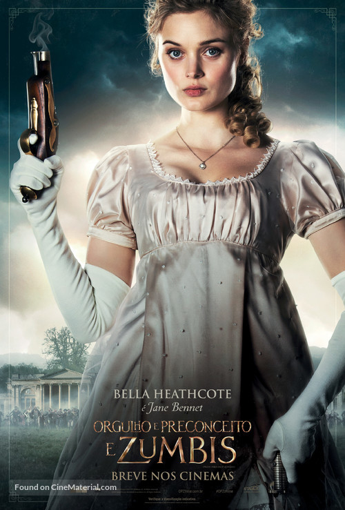 Pride and Prejudice and Zombies - Brazilian Movie Poster