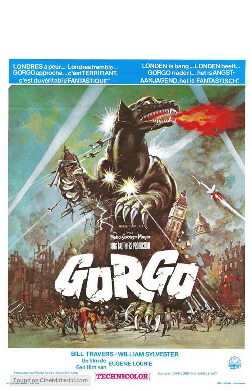 Gorgo - Belgian Movie Poster