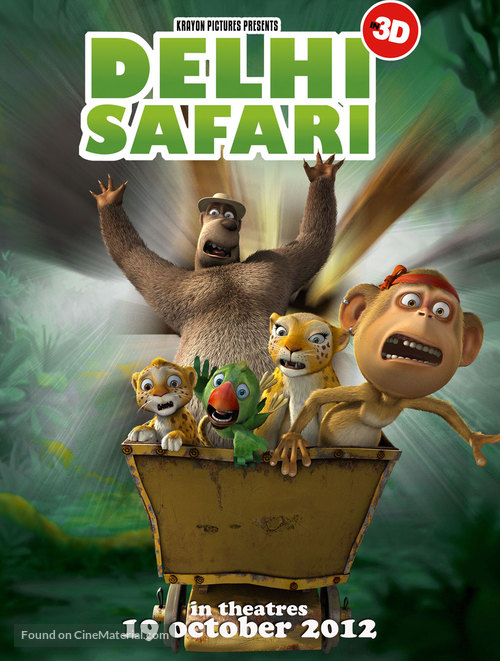 Delhi Safari - Movie Poster