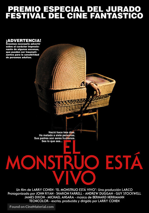 It&#039;s Alive - Argentinian Movie Poster