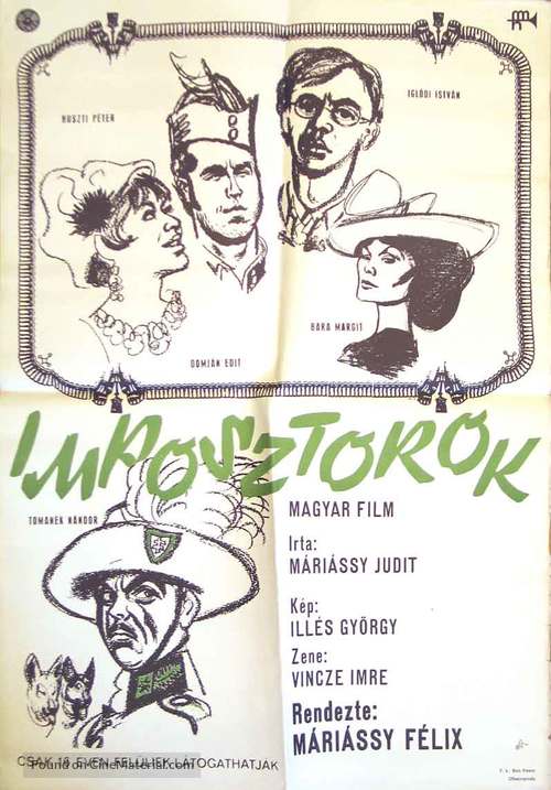 Imposztorok - Hungarian Movie Poster