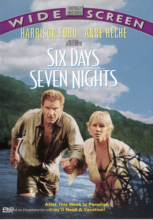 Six Days Seven Nights - Swedish DVD movie cover