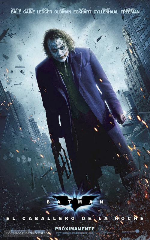 The Dark Knight - Argentinian Movie Poster