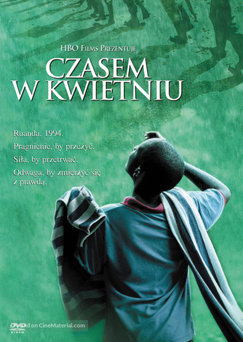 Sometimes in April - Polish DVD movie cover