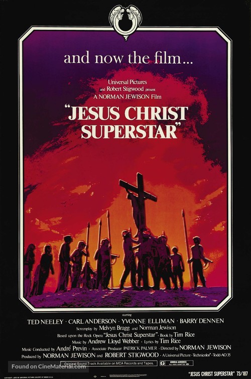 Jesus Christ Superstar - Movie Poster
