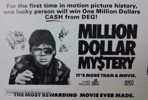 Million Dollar Mystery - poster