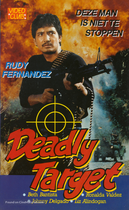 Deadly Target - Dutch Movie Cover