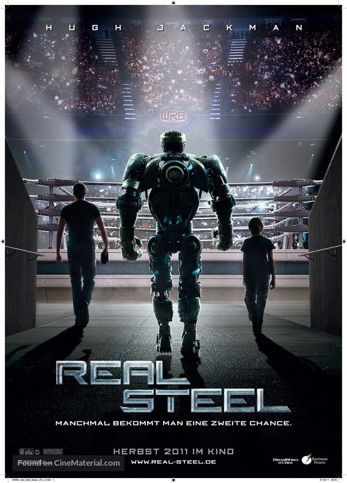 Real Steel - German Movie Poster