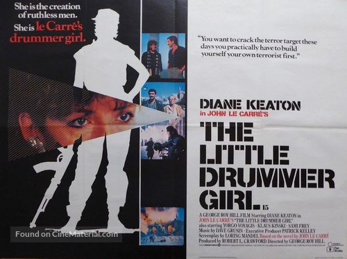 The Little Drummer Girl - British Movie Poster