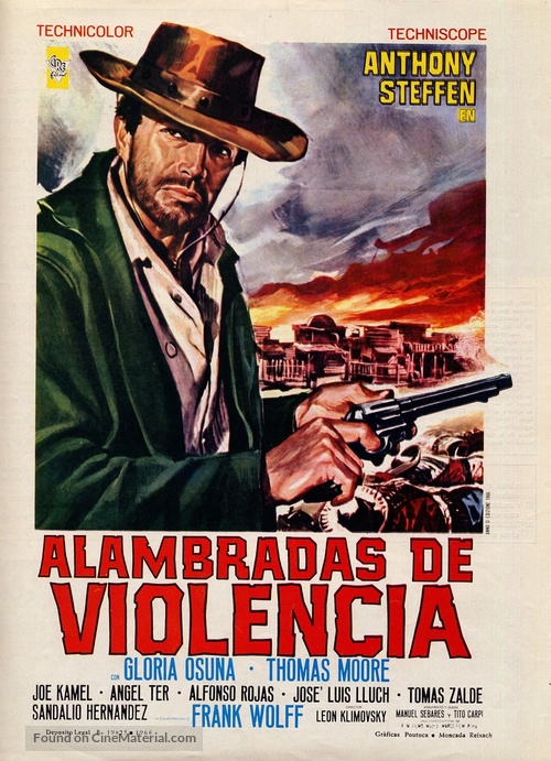 Pochi dollari per Django - Spanish Movie Poster