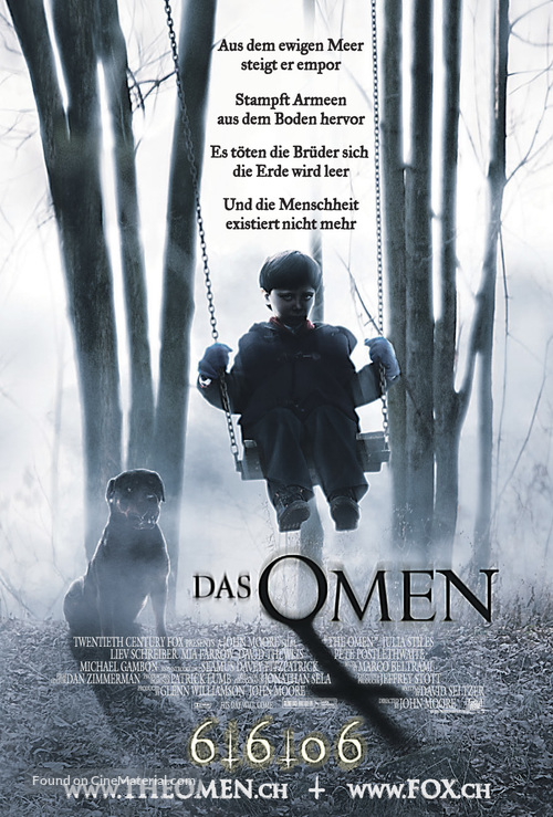 The Omen - Swiss Movie Poster