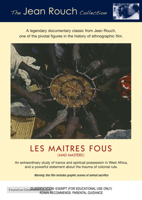 Les ma&icirc;tres fous - DVD movie cover