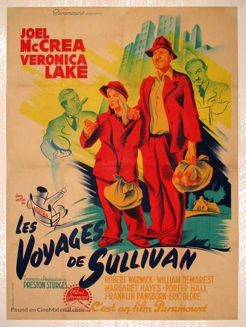 Sullivan's Travels - French Movie Poster