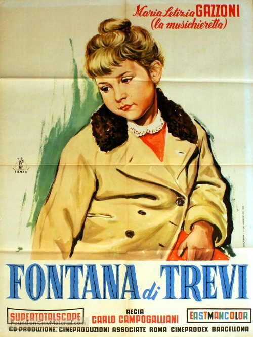 Fontana di Trevi - Italian Movie Poster