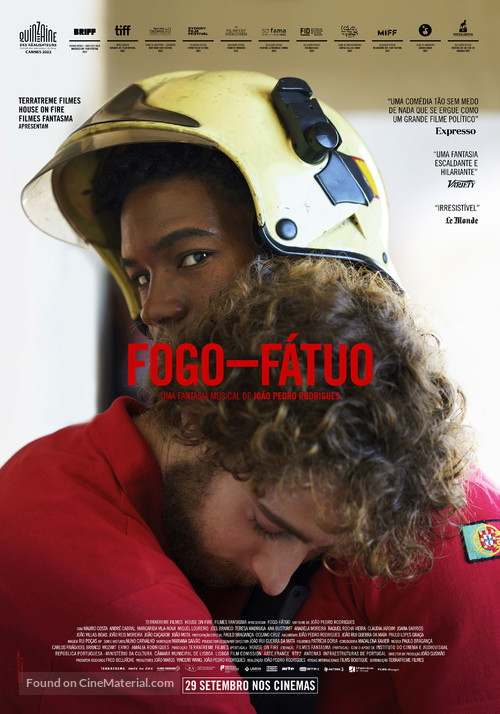 Fogo-F&aacute;tuo - Portuguese Movie Poster