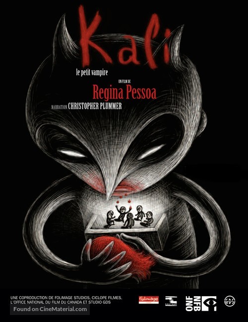 Kali, le petit vampire - French Movie Poster