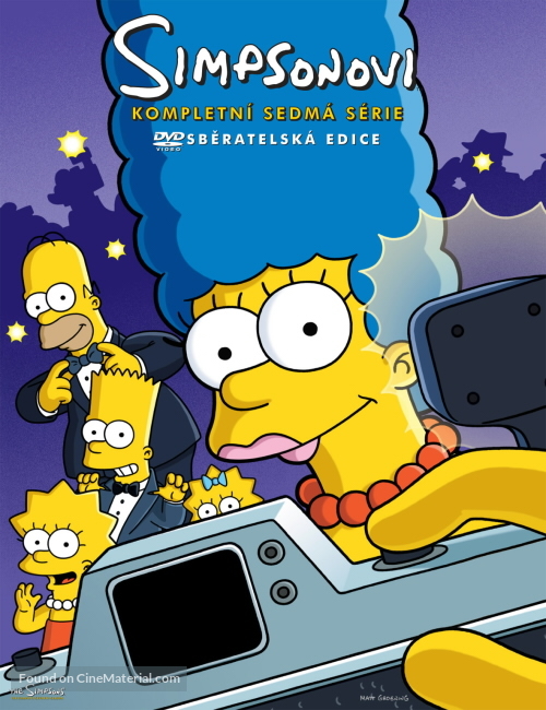 &quot;The Simpsons&quot; - Czech DVD movie cover